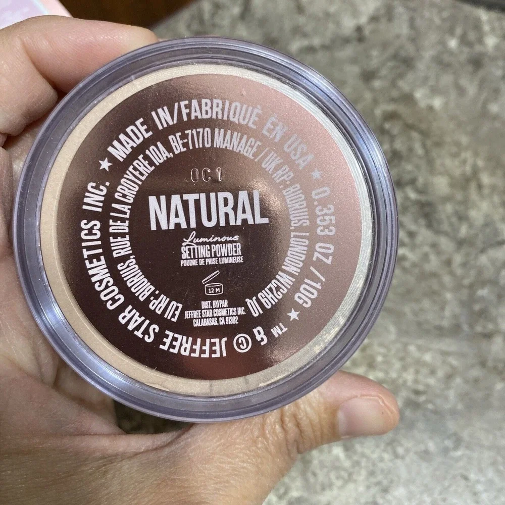 Jeffree Star‎ Magic Star Natural SHADE Luminous Setting Powder New Full Size